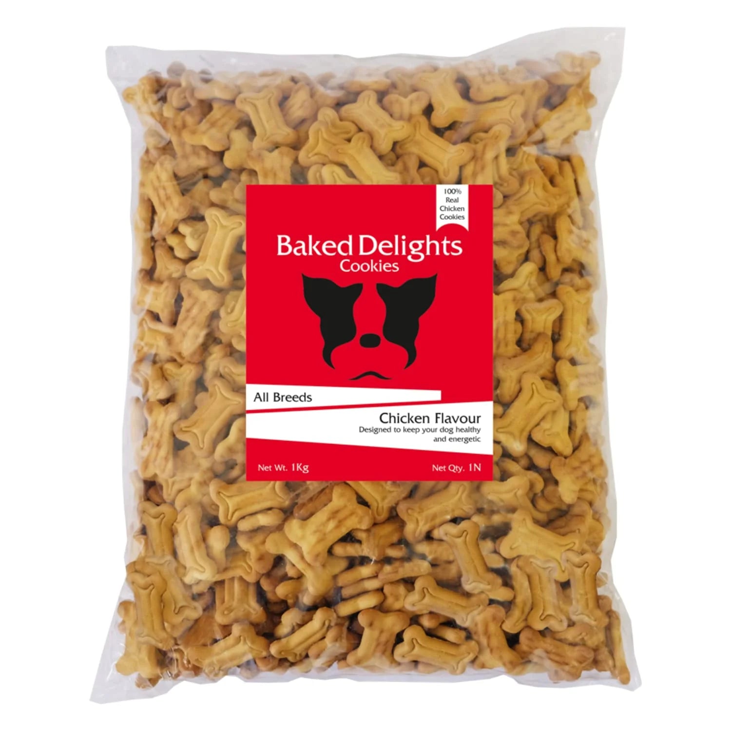 Drools-Baked Delights Biscuit 1 (Red) for Dog