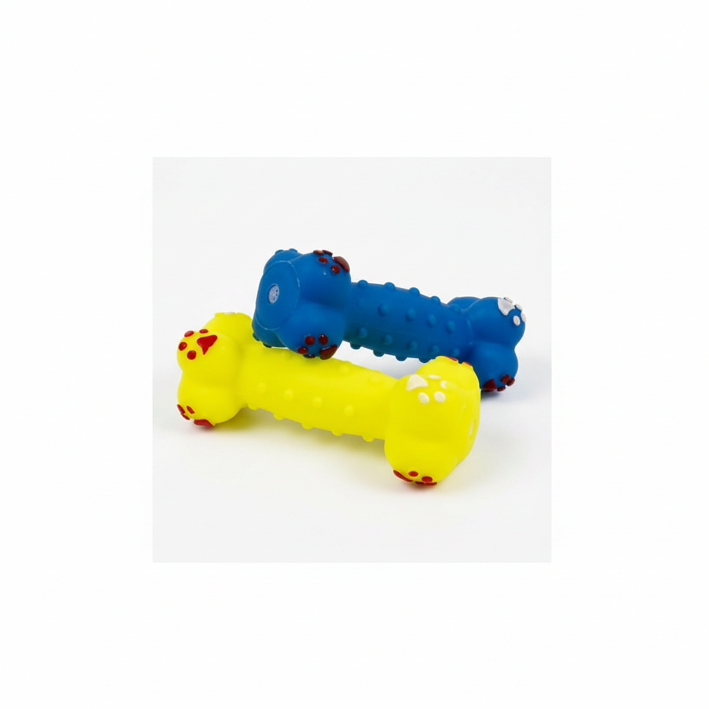 Duvoplus Vinyl Dumbbell Leg Spiky