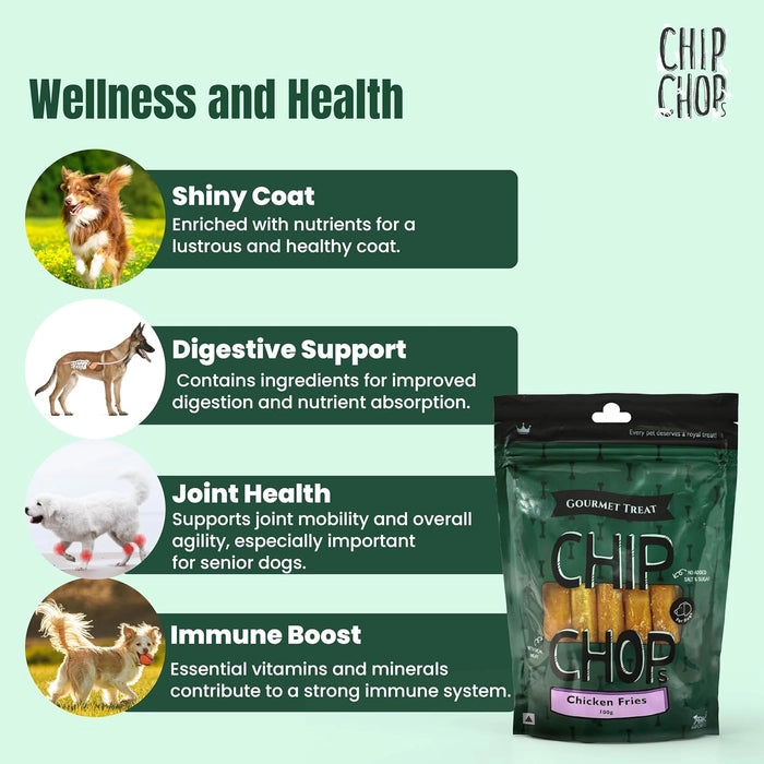 Chip Chops-Chicken Fries Gourmet Dog Treats