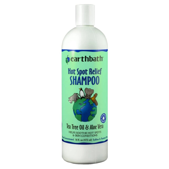 Earthbath- Hot Spot Relief Tea Tree Oil & Aloe Vera Formula Pet Shampoo