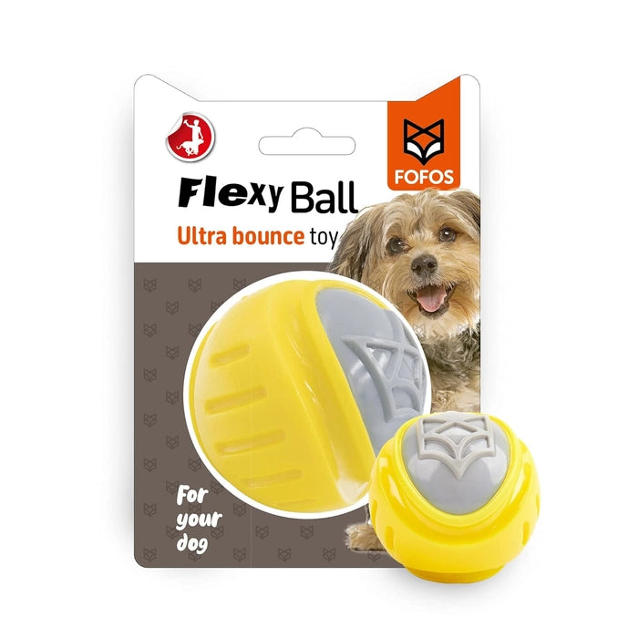 Fofos- Flexy Ball Ultra Bounce Loud Squeaky Dog Toy