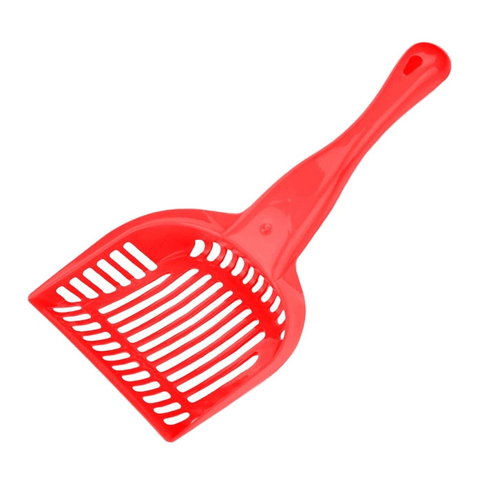 M Pets- Basic Litter Scoop for Cats Red