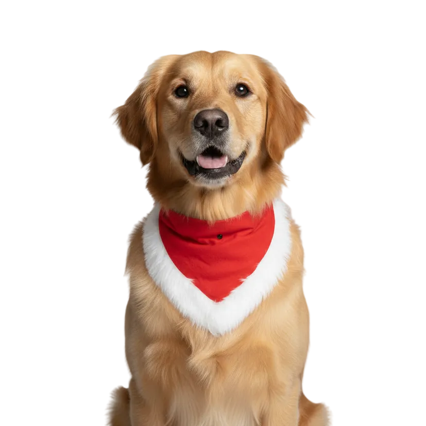 Story Tails Christmas Shearing Bandana
