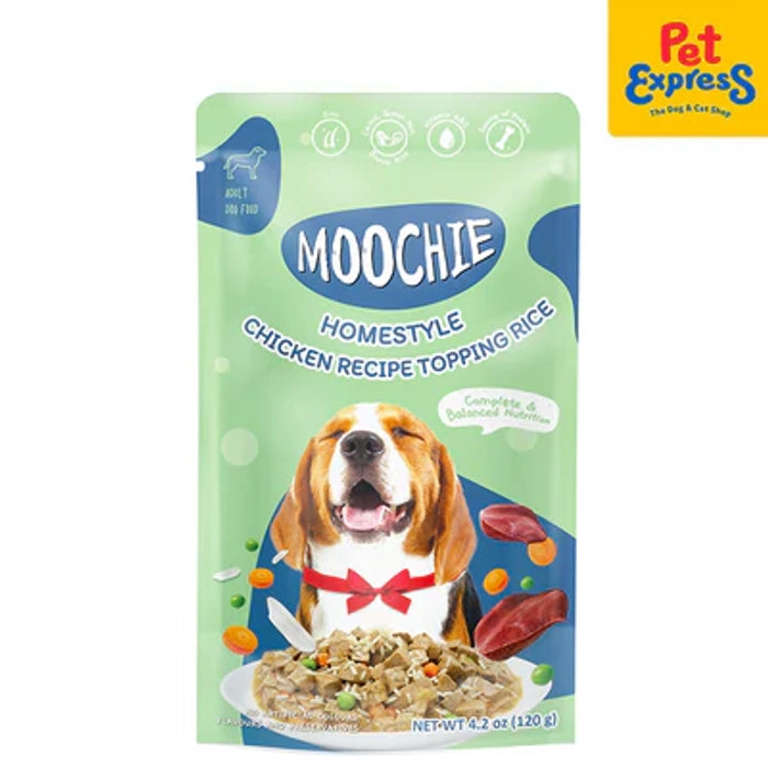 Moochie- Adult Homestyle Chicken and Rice Wet Dog Food