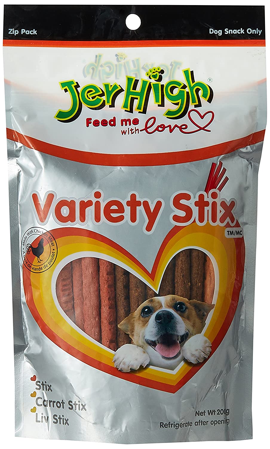 JerHigh- Variety Stix Dog Treat