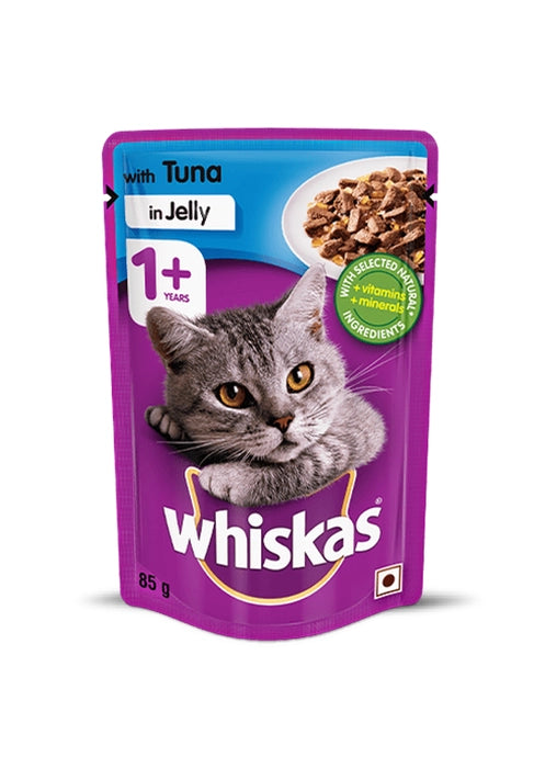 Whiskas Tuna in Jelly Wet Food For Adult Cat