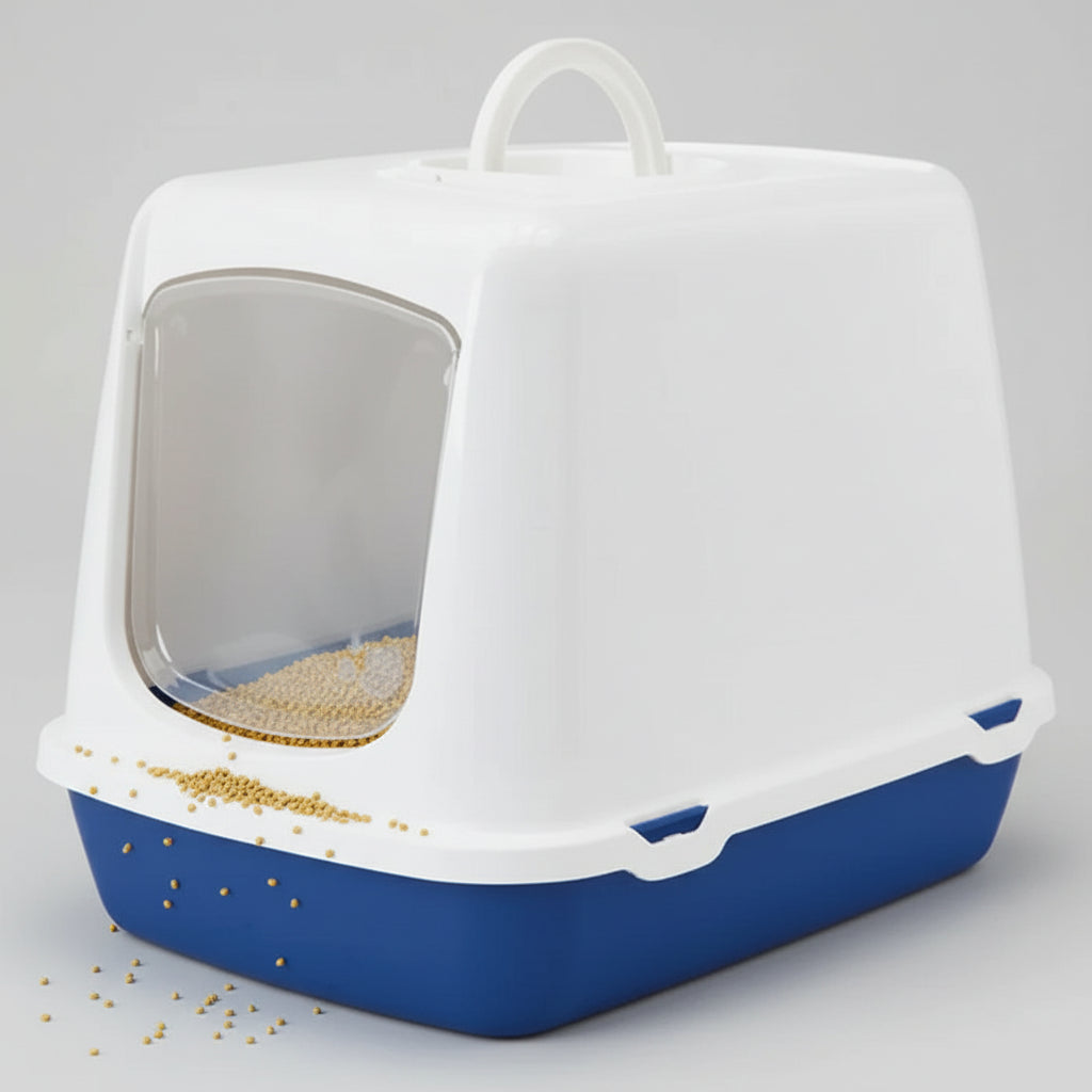 Savic Oscar Toilet Home Litter Box For Cats