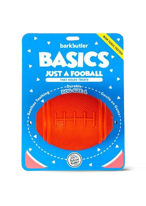 Barkbutler- Basics Just a Football Red for Dog