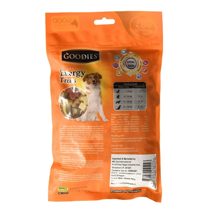 Goodies- Energy Treats for Dogs 125Gm