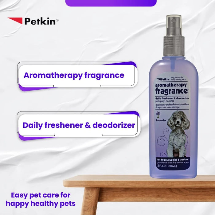 Petkin - Aromatherapy Spa Lavender Fragrance Deodorizer for Dogs 150Ml