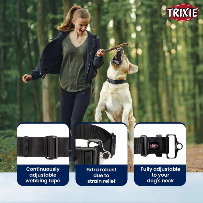 Trixie- Extra Wide Premium Collar for Dogs