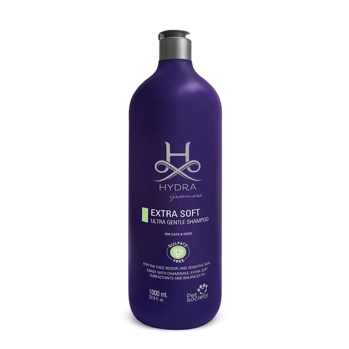 Hydra-Groomer's Extra Soft Facial Shampoo for Cats and Dogs  1 Litre