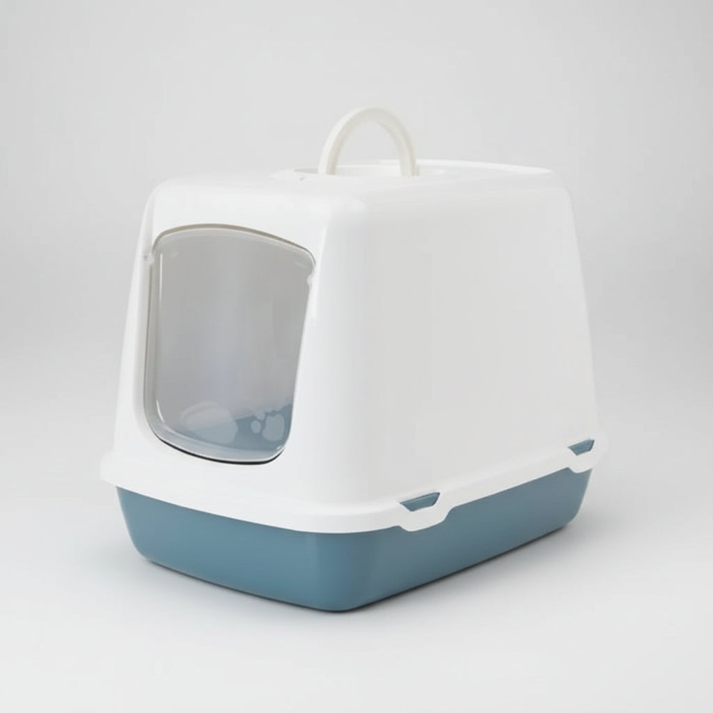 Savic Oscar Toilet Home Litter Box For Cats