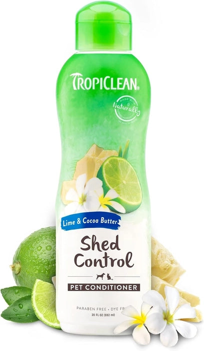 TropiClean - Lime and Cocoa Butter DeShedding Pet Conditioner