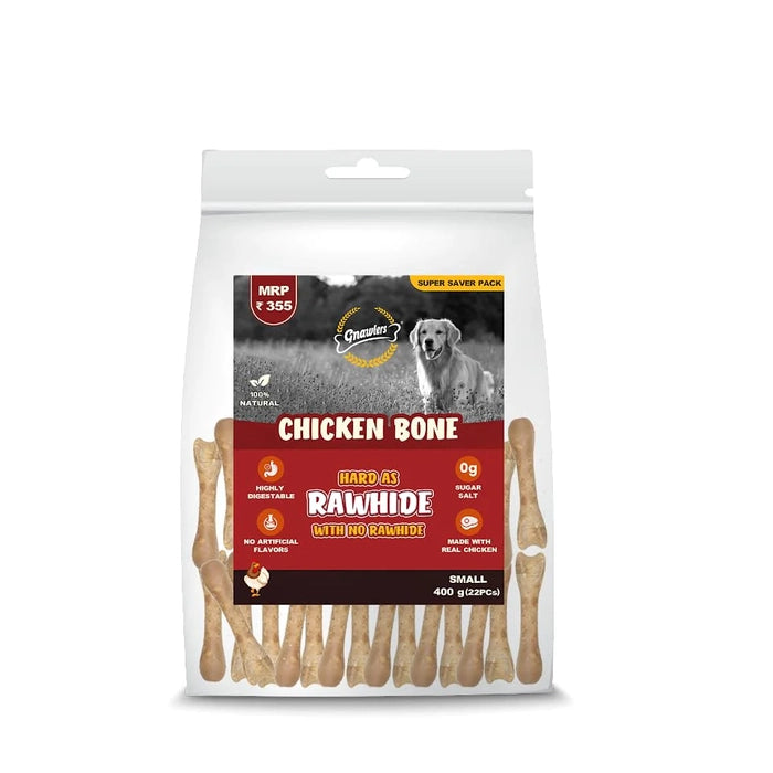 Gnawlers Chicken Bone Treats 3 inch – Roms N Raks