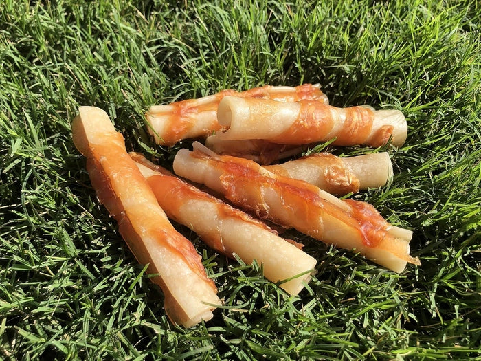 Love Stick- Chicken Wrapped Barbeque Rolls 154 Gm 7 Pieces