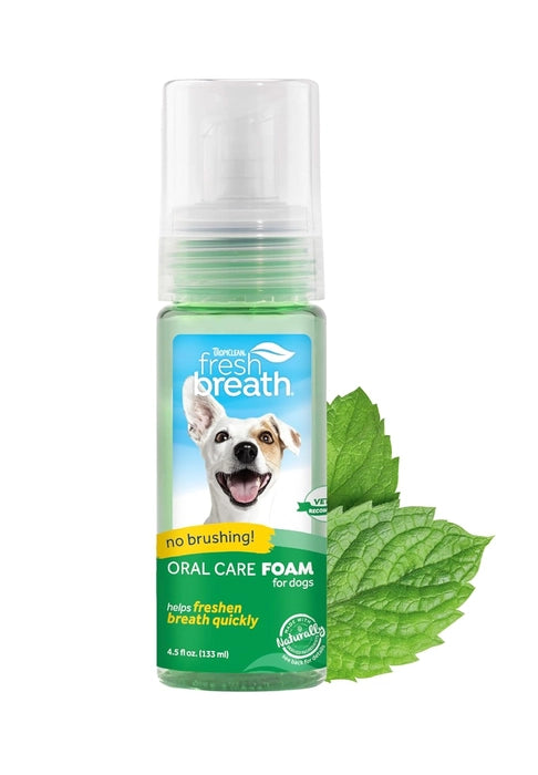 M-Pets Tropiclean Fresh Breath Mint Foamer