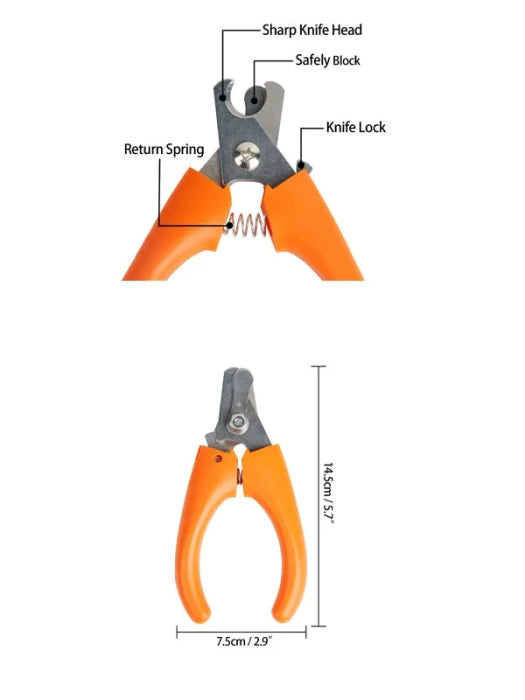 Pawise- Dog Nail Clipper 12Cm