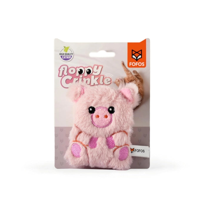 Fofos-Floppy Crinkle Cat Toys