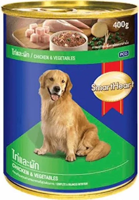 SmartHeart -Chicken with Vegetables Adult Canned Wet Dog Food