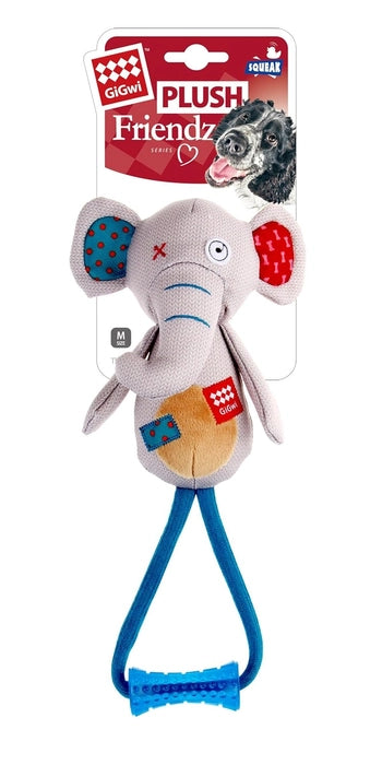 Gigwi- Friendz Plush Toy with TPR Johnny Stick