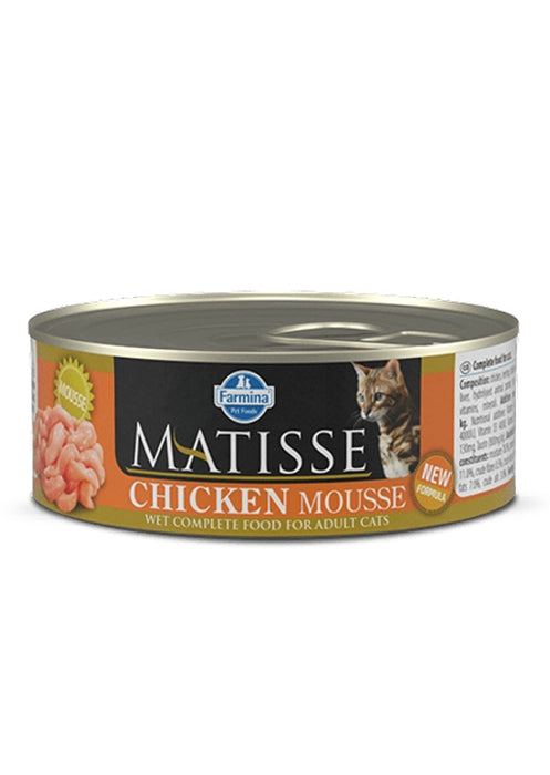 Matisse- Chicken Mousse Wet Cat Food