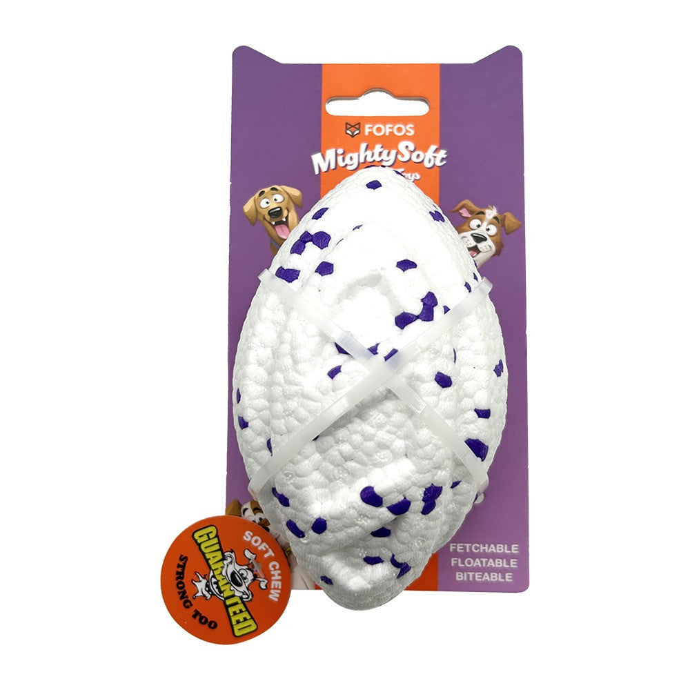 Fofos Rugby Ball Fetch Dog Toy