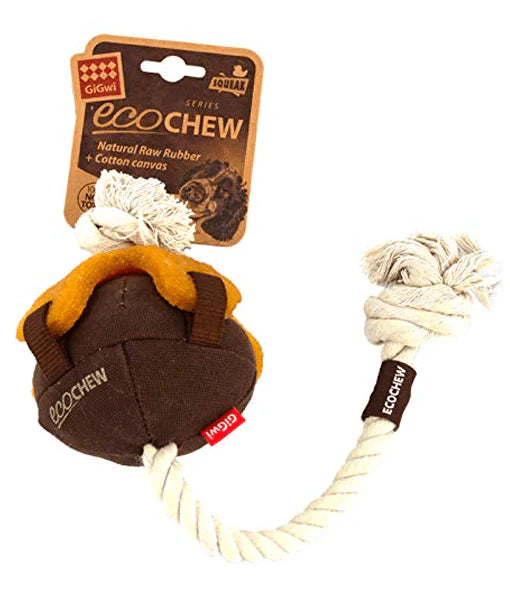 GIGWI - Eco Chew - Natural Raw Rubber with Cotton Canvas