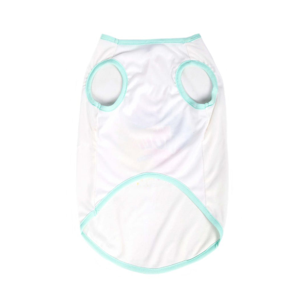 Pets Way Holi Vest  White T-Shirt for Dogs