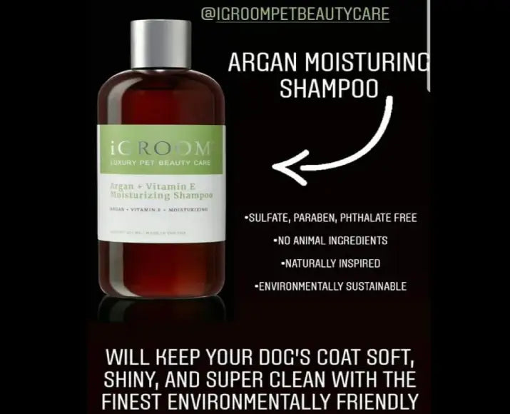 iGroom- Argan + Vitamin E Pet Shampoo