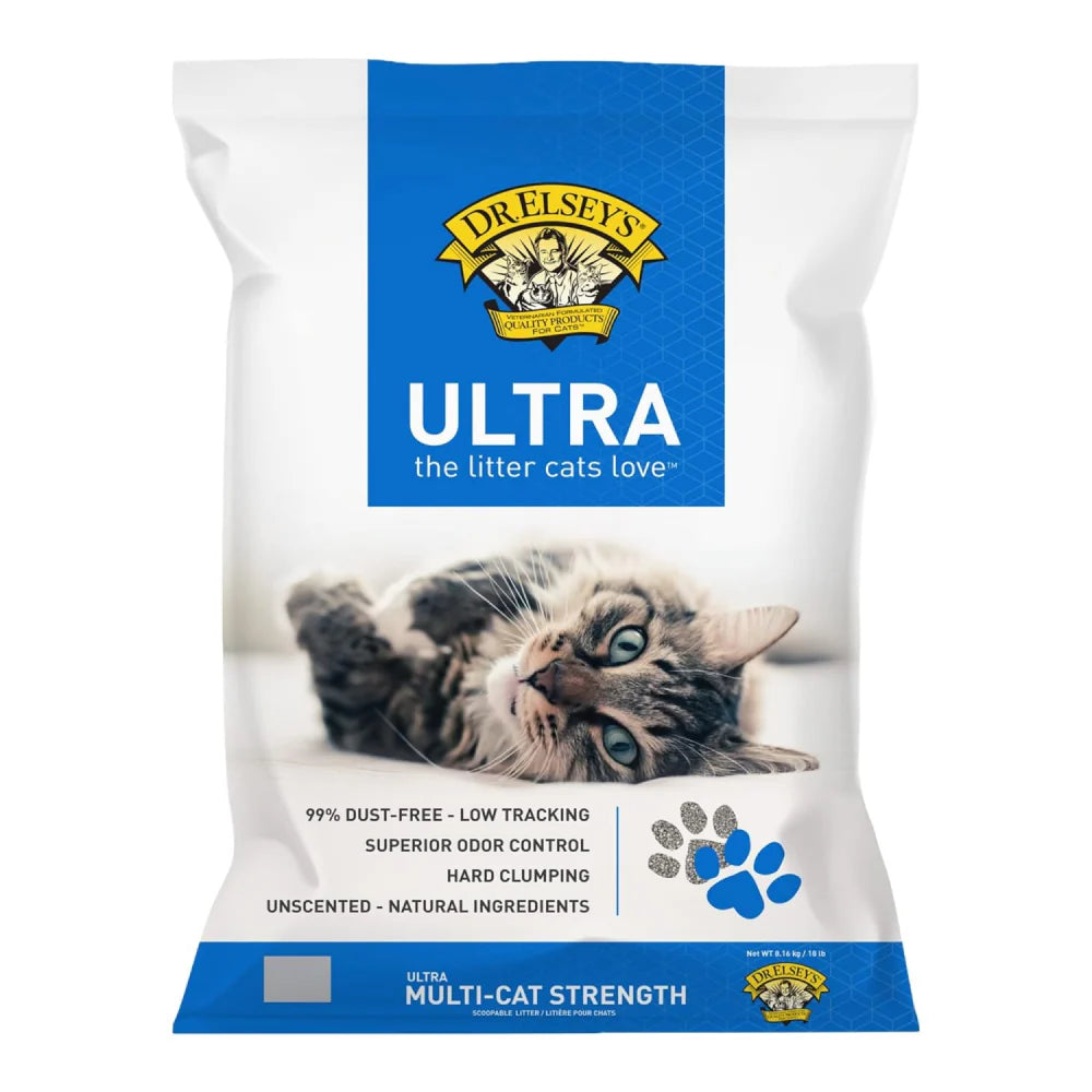 Dr. Elsey’s- Premium Ultra Unscented Clumping Cat Litter