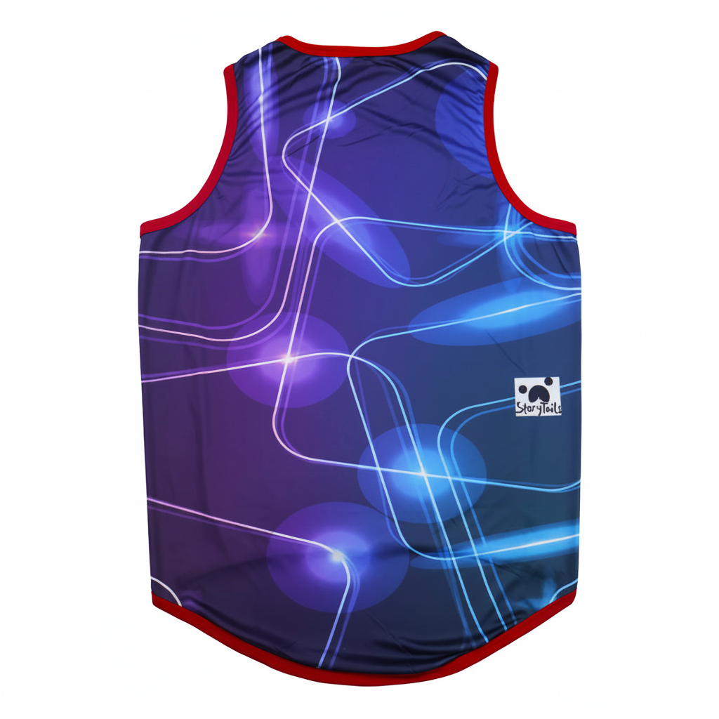 Story Tails Sleeveless T-Shirt for Dogs