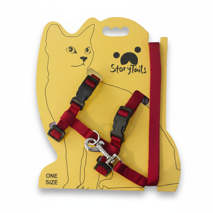 Story Tails Premium Cat Harness Set