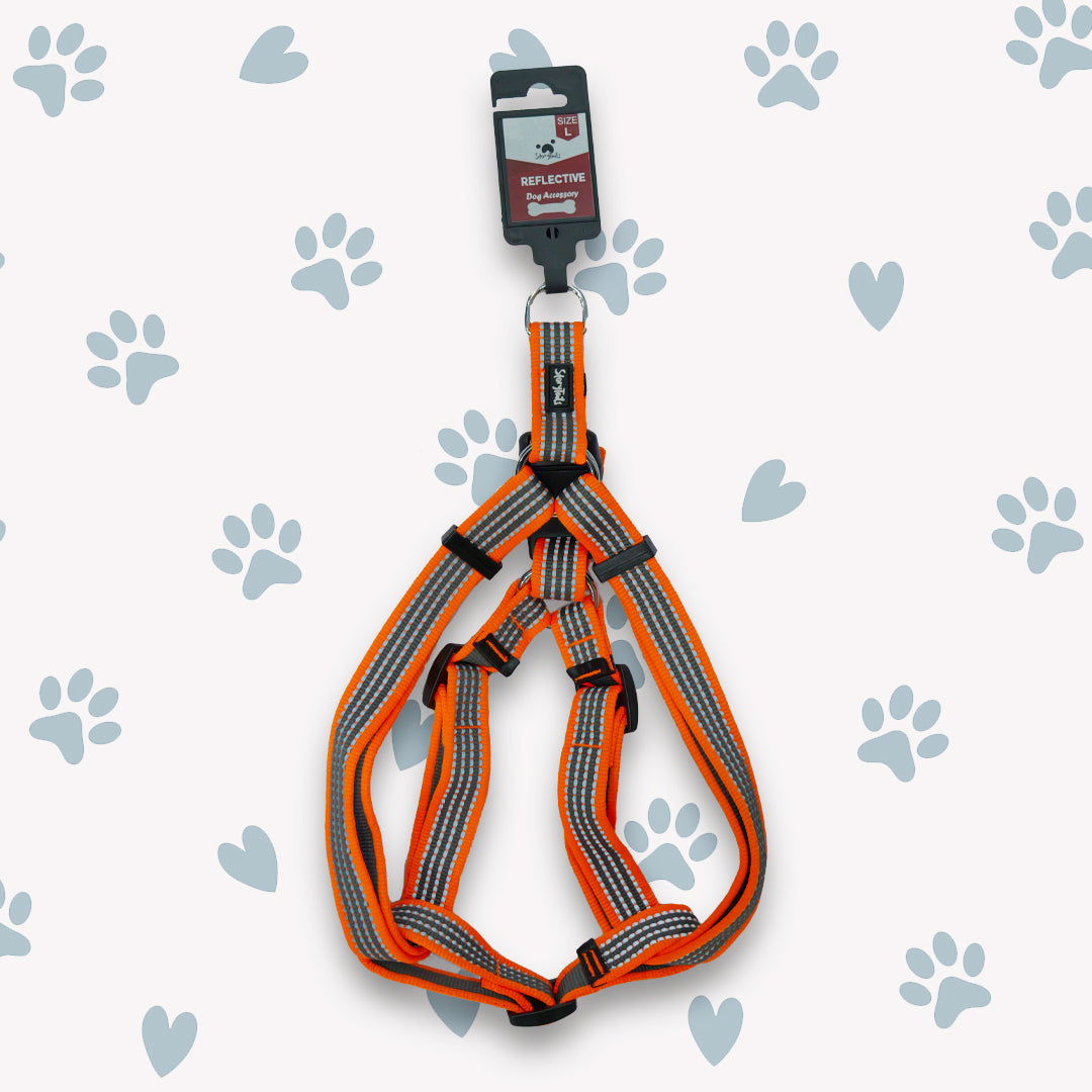 Story Tails- Reflective Step In Harness for Pets