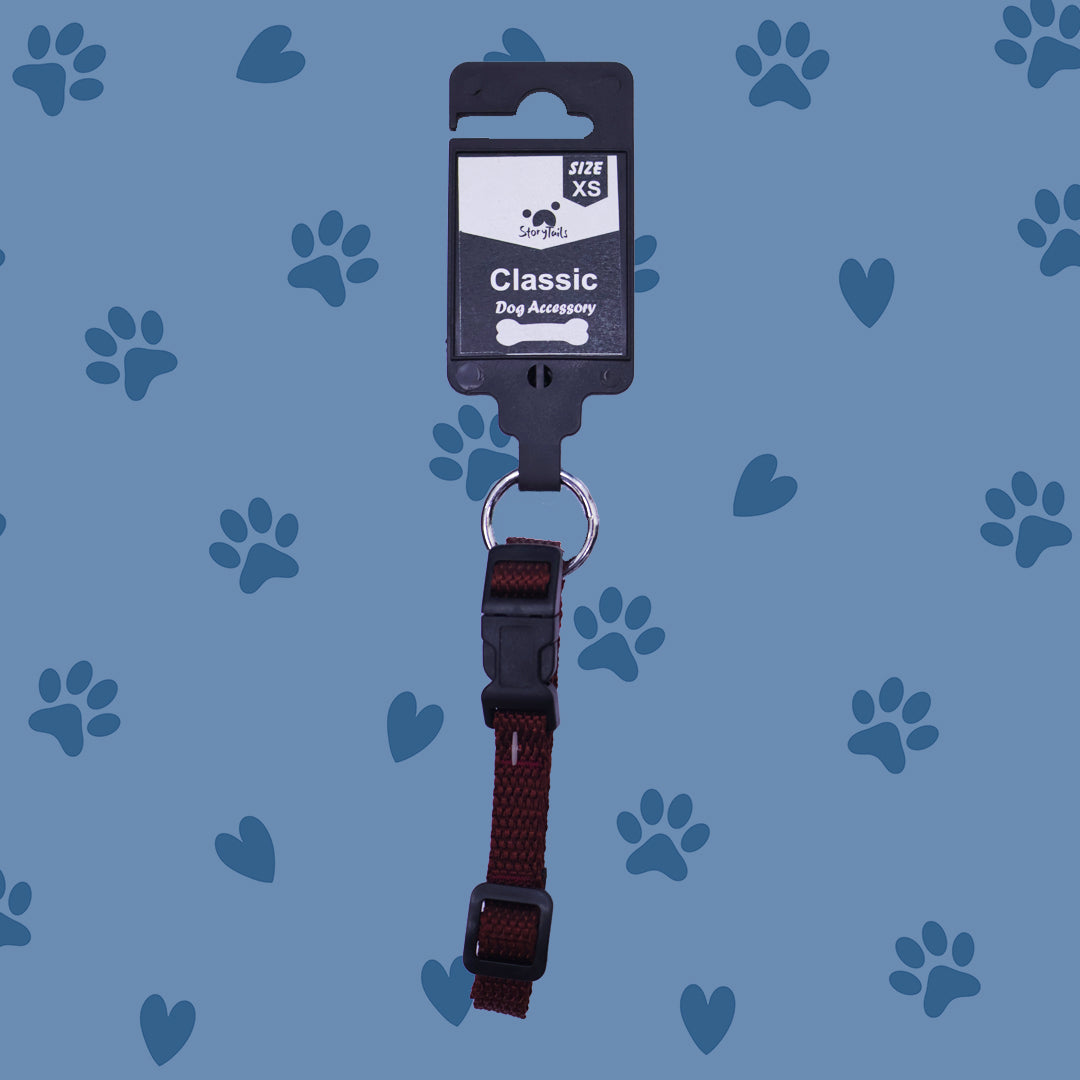 Story Tails-Pet Walk Classic Collar for Dogs