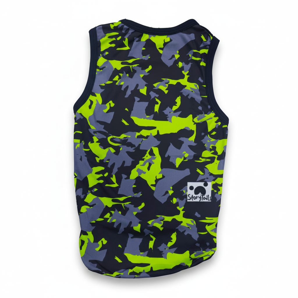 Story Tails Sleeveless T-Shirt for Dogs