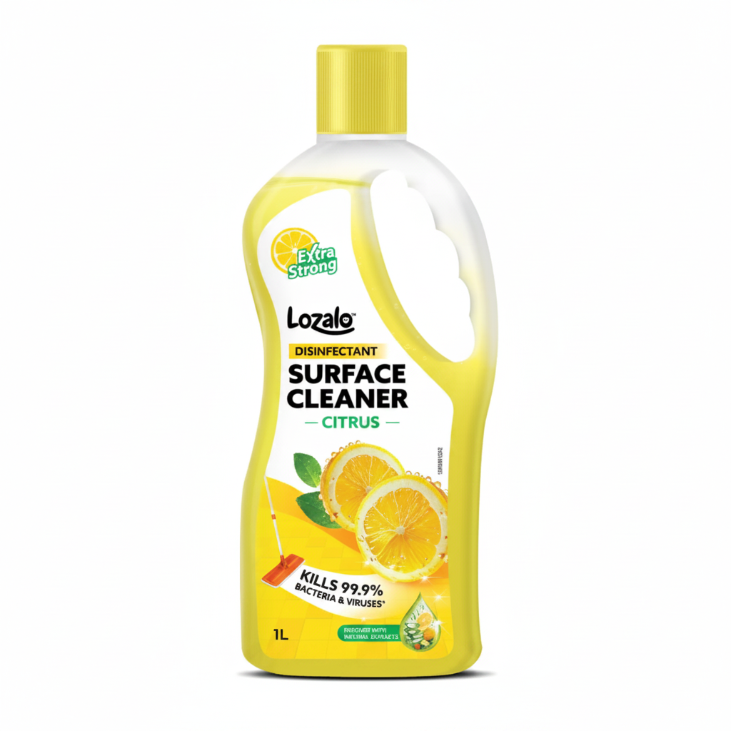 Lozalo Disinfectant Surface Cleaner Citrus fragrance Liquid