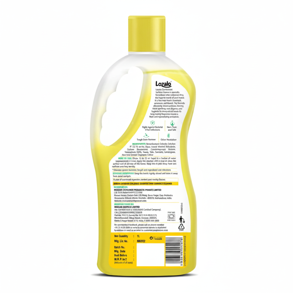 Lozalo Disinfectant Surface Cleaner Citrus fragrance Liquid