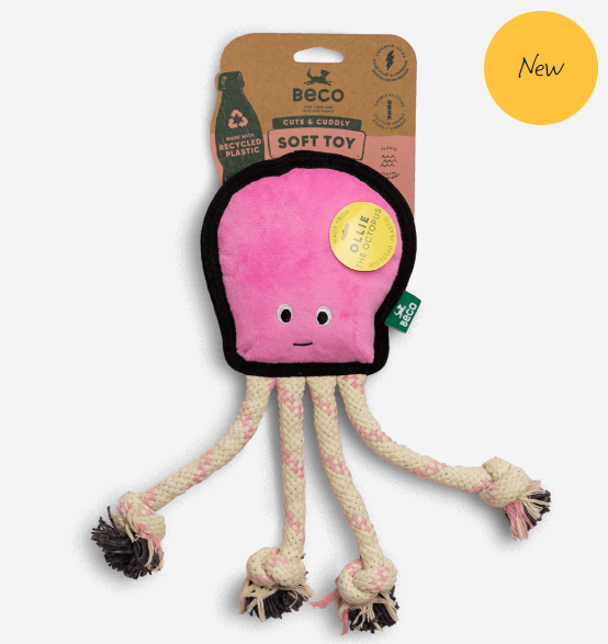 Beco Dual Material Plush Toys for Dogs