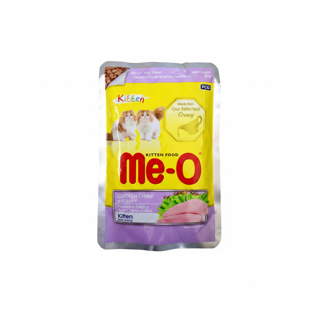 Me-O Chicken Chunk Kitten Cat Wet Food