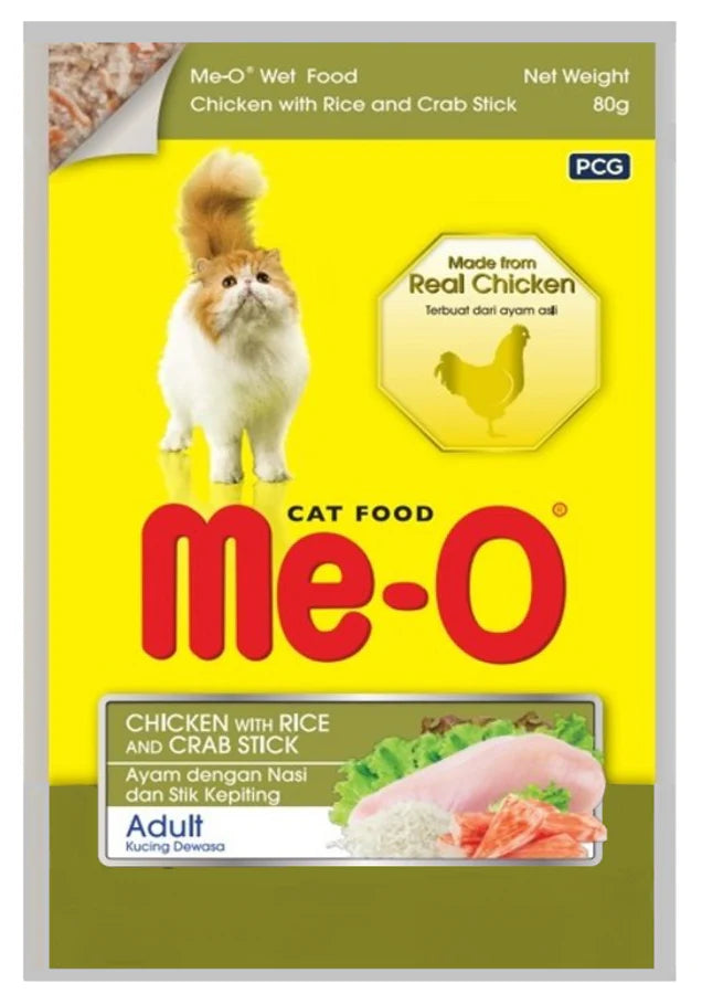 Me-O Pouch Cat Wet Food