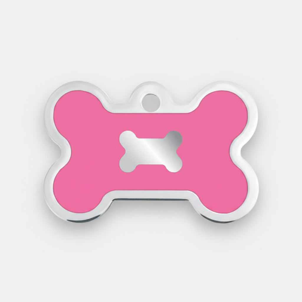 Quick Tag -Dog Name Tag Bone Large