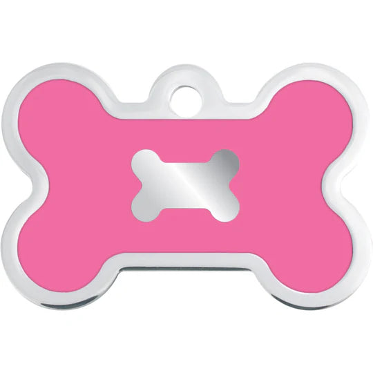 Quick Tag -Dog Name Tag Bone Large