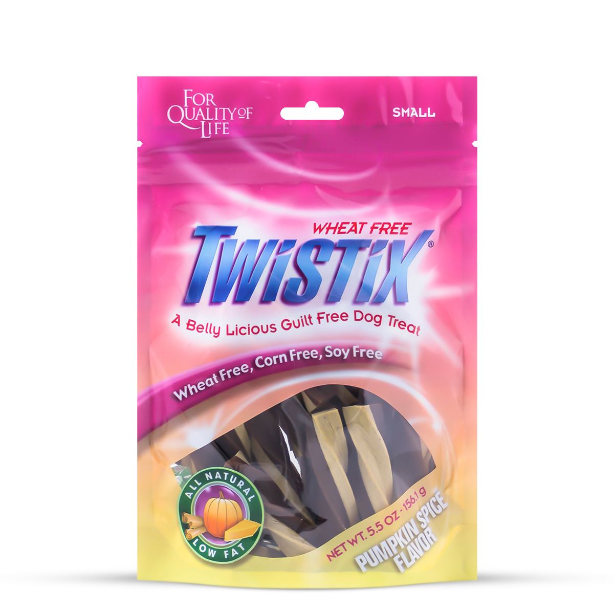 NPIC- Twistix Pumpkin Spice Flavor Dog Dental Treat