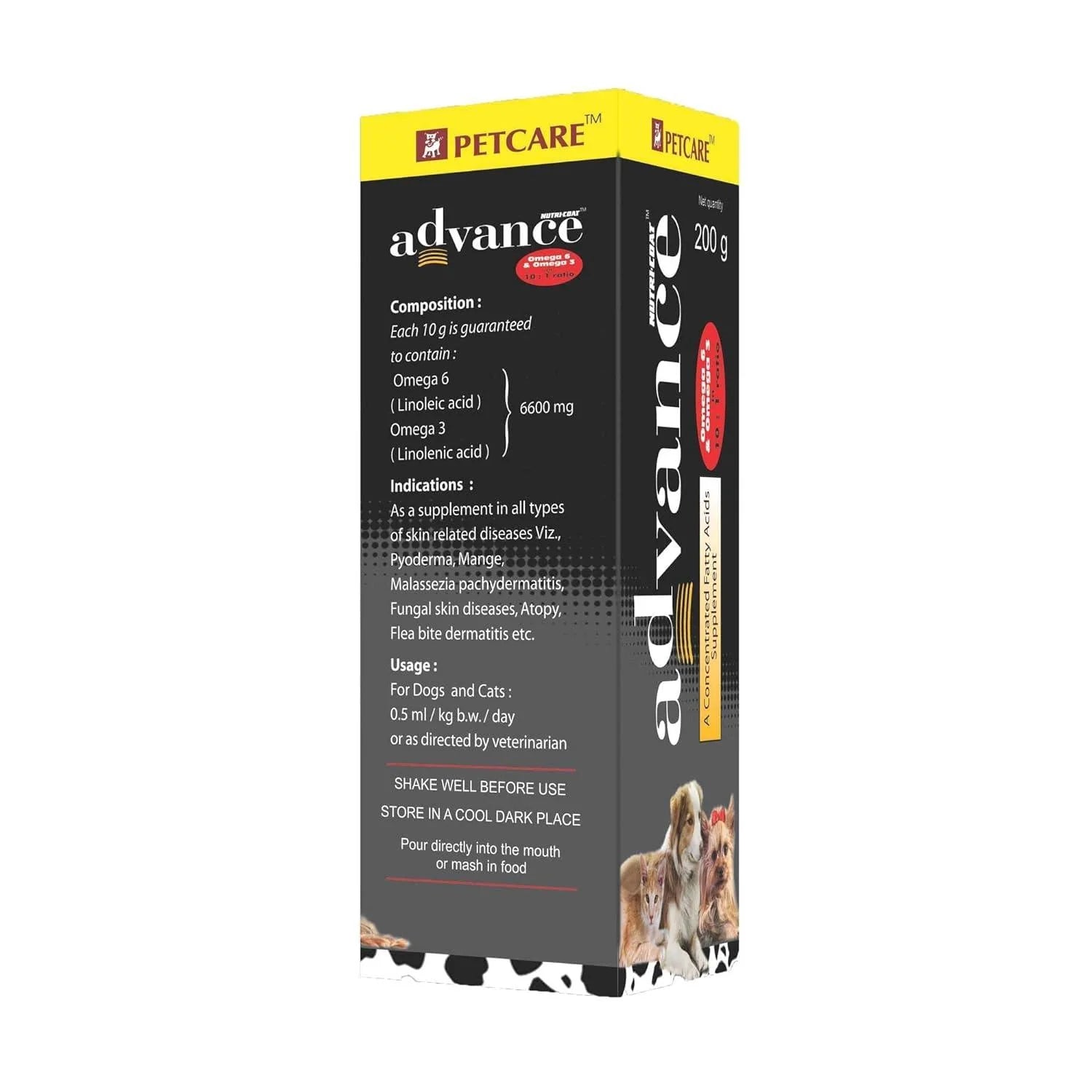 PetCare - Nutri Coat Advance Contains Omega6 and Omega3 Fatty Acids