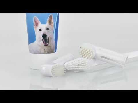 Trixie- Dog Dental Hygiene Kit with Toothpaste and Brush for Adult