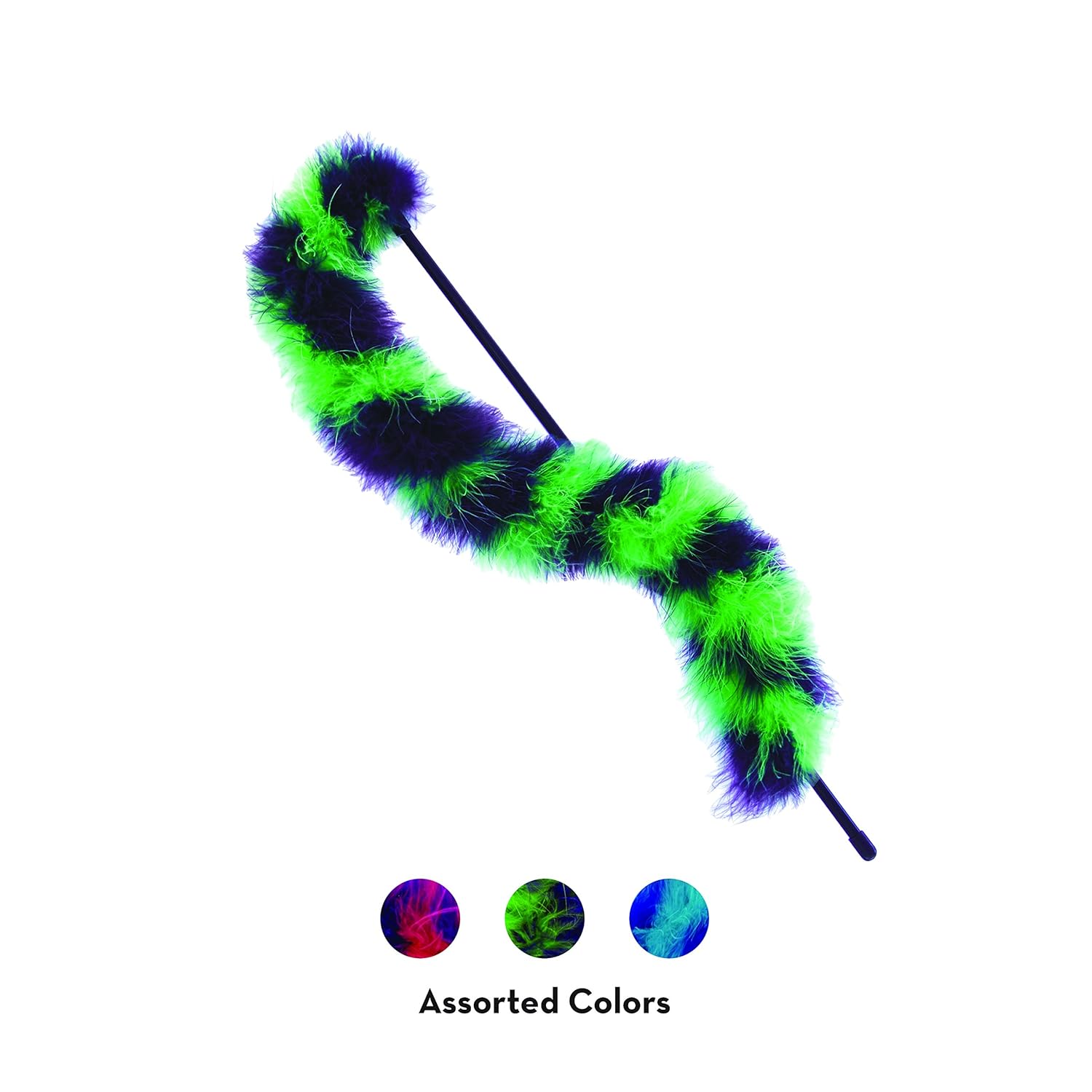 Kong Twisted Boa Teaser Cat Wand Toy
