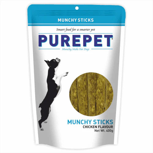 Purepet- Munchy Sticks Dog Treats