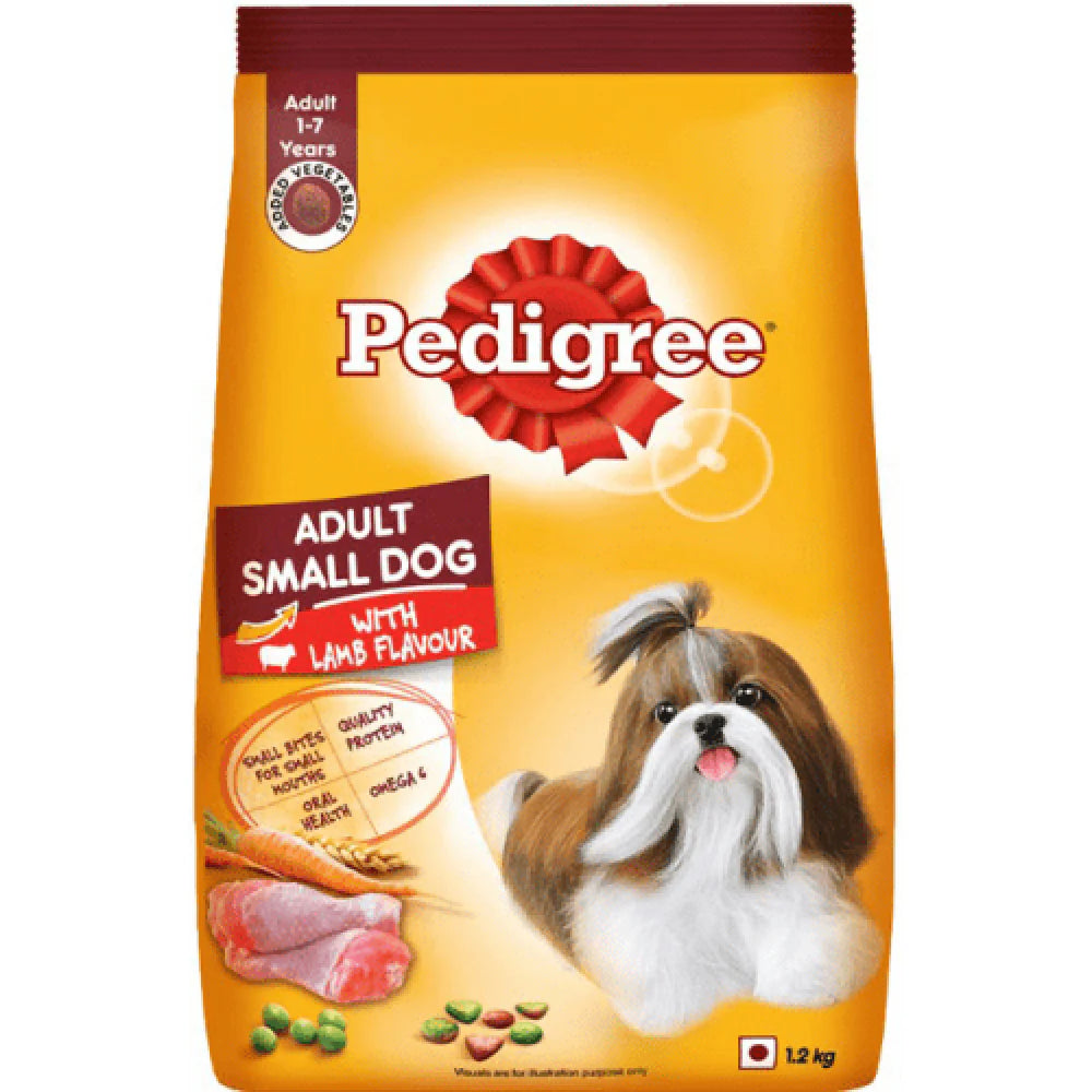 Pedigree- Lamb & Veg Flavour Adult Small Dog Dry Food