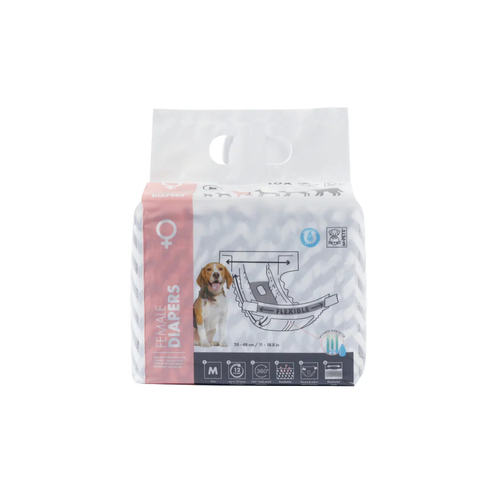 M Pets Diapers for Female Dogs